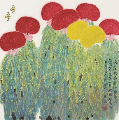 “百花向陽(yáng)開(kāi)”亮相深圳美術(shù)館