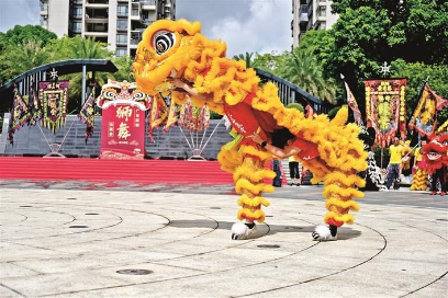 以獅會(huì )友享盛宴 非遺傳承添活力