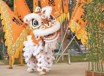 “深圳踏青日”南獅展演傳承嶺南文化