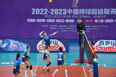 第九勝！深圳澳洲虎中塞龍華女排激戰五局3-2擊敗山東日照鋼鐵女排