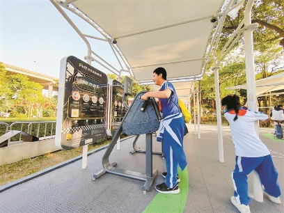 深圳建成八十余套室外智能健身房